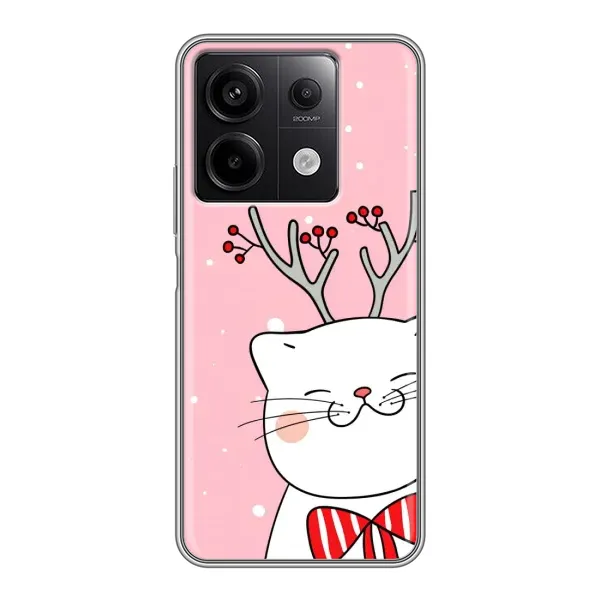 Чехол с принтом «Зимний кот» для Xiaomi Redmi Note 13 (5G)