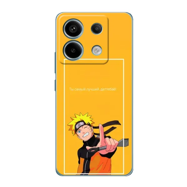 Чохол з принтом «Аніме Наруто» для Xiaomi Redmi Note 13 Pro (5G)
