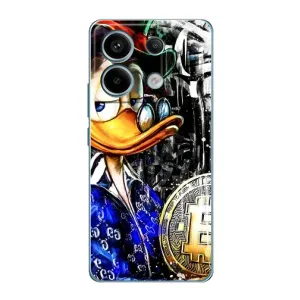 Чехлы для Редми Нот 13 Про (5G) - Scrooge MagDag (PREMIUMPrint) (Биткойн Скрудж)
