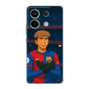 Чехол с футболистом Ламин Ямаль Xiaomi Redmi Note 13 Pro (5G) (Футболист Ямаль)
