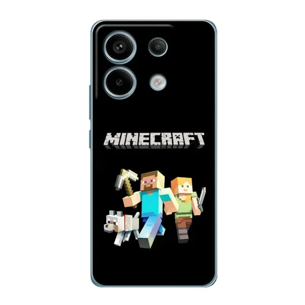 Чохол з принтом «герої Minecraft» для Xiaomi Redmi Note 13 Pro (5G) Чохол з принтом «герої Minecraft» для Xiaomi Redmi Note 13 Pro (5G)