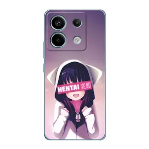Чохли Персонажі Аніме Наруто для Xiaomi Redmi Note 13 Pro (5G) (AlphaPrint) (Hentai chan)