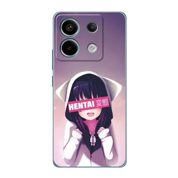 Чохол з принтом «Hentai chan» для Xiaomi Redmi Note 13 Pro (5G)