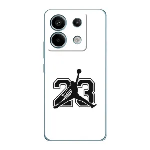 Чехлы для Xiaomi Redmi Note 13 Pro (5G) - с картинкой JORDAN (AlphaPrint) (Jordan 23)