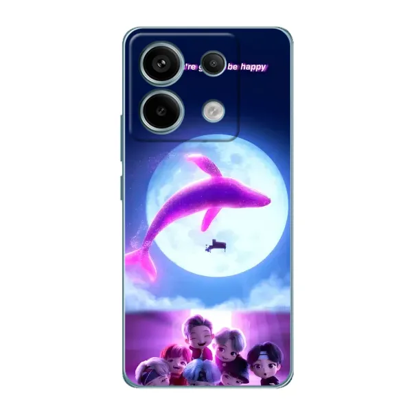 Чохол з принтом «КИТ BTS» для Xiaomi Redmi Note 13 Pro (5G) Чохол з принтом «КИТ BTS» для Xiaomi Redmi Note 13 Pro (5G)