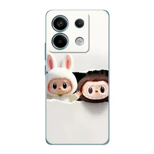 Чехол с Лабубу на Xiaomi Redmi Note 13 Pro (5G) (Лабубу)