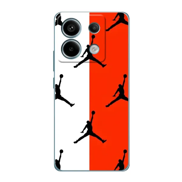 Чохол з принтом «Лого Джордан» для Xiaomi Redmi Note 13 Pro (5G) Чохол з принтом «Лого Джордан» для Xiaomi Redmi Note 13 Pro (5G)