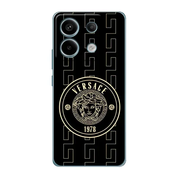 Чохол з принтом «Лого Версаче» для Xiaomi Redmi Note 13 Pro (5G)