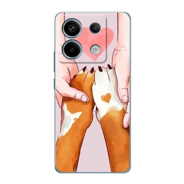 Чохол з принтом «Любовь до собак» для Xiaomi Redmi Note 13 Pro (5G) Чохол з принтом «Любовь до собак» для Xiaomi Redmi Note 13 Pro (5G)