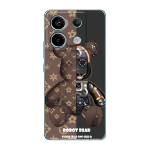 Крутые Чехлы Луи Виттон для Xiaomi Redmi Note 13 Pro (5G) (AlphaPrint) (Медведь Луи Витон)