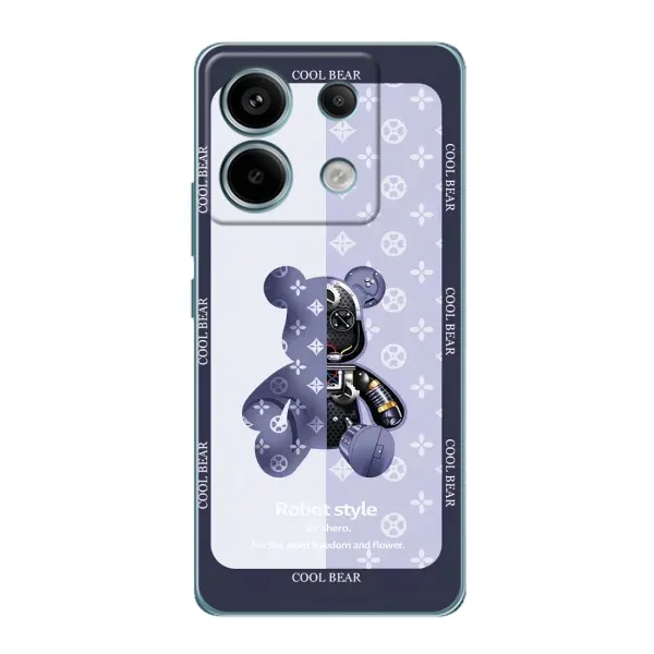 Чохол з принтом «Медведик LV» для Xiaomi Redmi Note 13 Pro (5G) Чохол з принтом «Медведик LV» для Xiaomi Redmi Note 13 Pro (5G)