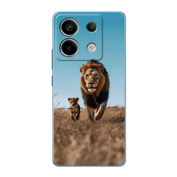 Чехол с принтом «Мусафа и Симба» для Xiaomi Redmi Note 13 Pro (5G) Чехол с принтом «Мусафа и Симба» для Xiaomi Redmi Note 13 Pro (5G)