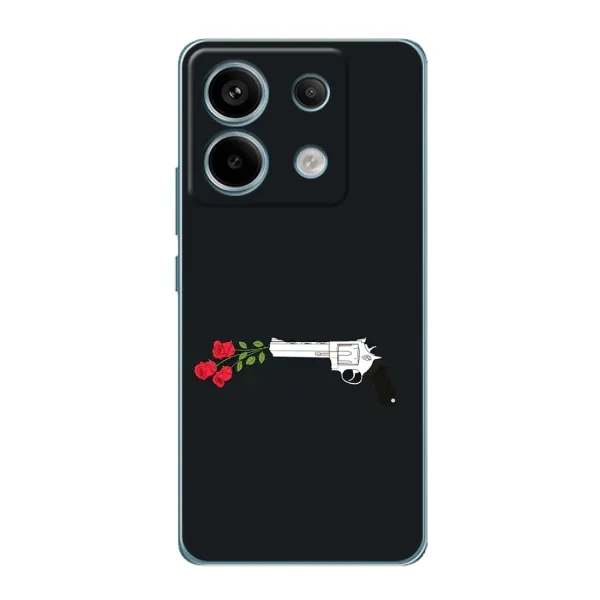 Чохол з принтом «Неочікувані квіти» для Xiaomi Redmi Note 13 Pro (5G)