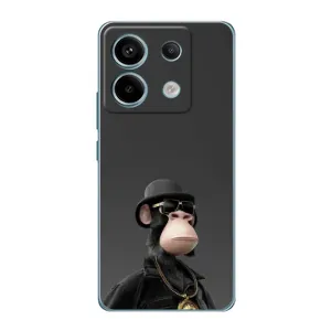 Чехлы с Обезьянами NFT для Xiaomi Redmi Note 13 Pro (5G) (AlphaPrint) (Обезьяна NFT)