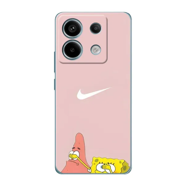 Чехол с принтом «Патрик и Губка» для Xiaomi Redmi Note 13 Pro (5G)