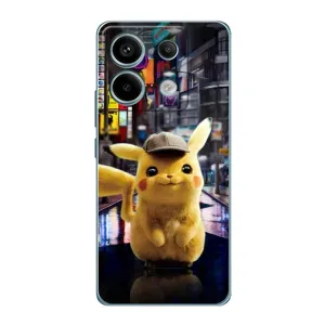 Чохли з крутими принтами для Xiaomi Redmi Note 13 Pro (5G) - (PREMIUMPrint) (Пикачу)