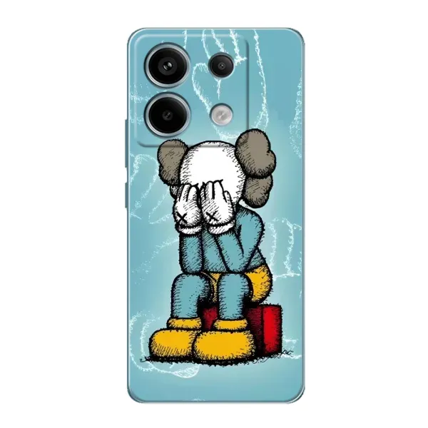 Чохол з принтом «Плач Bearbrick» для Xiaomi Redmi Note 13 Pro (5G) Чохол з принтом «Плач Bearbrick» для Xiaomi Redmi Note 13 Pro (5G)