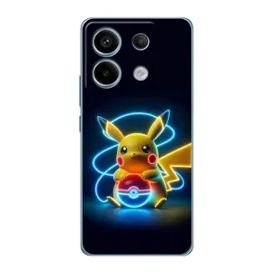 Чехол с Пикачу на Xiaomi Redmi Note 13 Pro (5G) (Покемон)