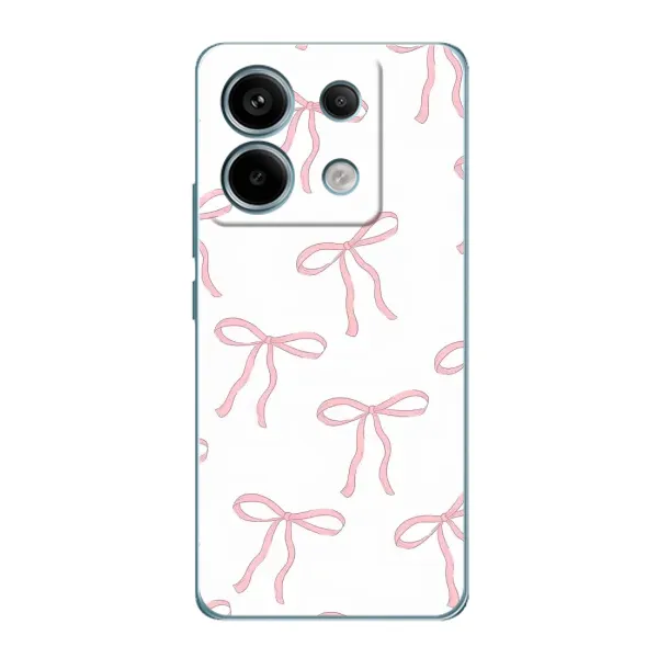 Чохол з принтом «Рожеві бантики» для Xiaomi Redmi Note 13 Pro (5G) Чохол з принтом «Рожеві бантики» для Xiaomi Redmi Note 13 Pro (5G)