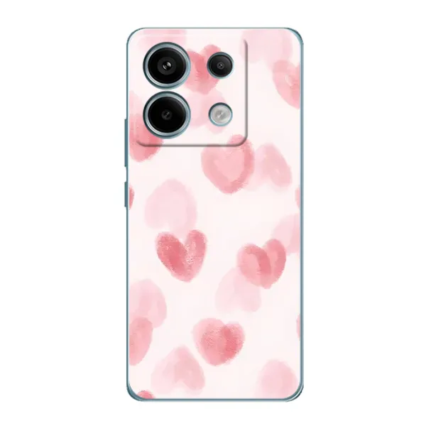 Чохол з принтом «Рожеві сердечки» для Xiaomi Redmi Note 13 Pro (5G) Чохол з принтом «Рожеві сердечки» для Xiaomi Redmi Note 13 Pro (5G)