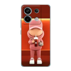 Крутые Чехлы Луи Виттон для Xiaomi Redmi Note 13 Pro (5G) (AlphaPrint) (С Кофе)