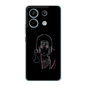 Чохли на тему: Ітачи Учіха для Xiaomi Redmi Note 13 Pro (5G) (AlphaPrint) (силует Ітачі)