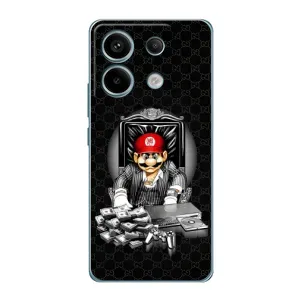 Чохли з крутими принтами для Xiaomi Redmi Note 13 Pro (5G) - (PREMIUMPrint) (Супер Маріо)