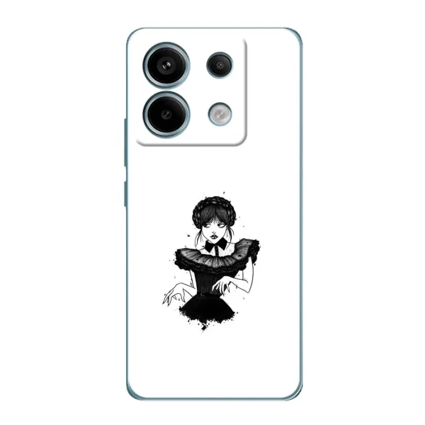 Чехол с принтом «танец Уэнздей» для Xiaomi Redmi Note 13 Pro (5G) Чехол с принтом «танец Уэнздей» для Xiaomi Redmi Note 13 Pro (5G)
