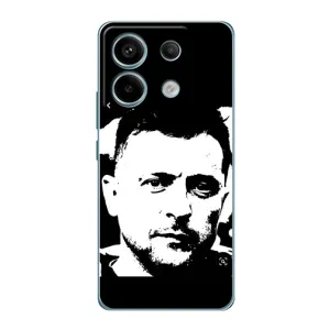 Чохол для Xiaomi Redmi Note 13 Pro (5G) (AlphaPrint - с принтом Зеленського) (Зеленский АРТ)