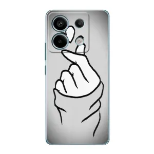 Чохол з принтом «Значок Love» для Xiaomi Redmi Note 13 Pro (5G)