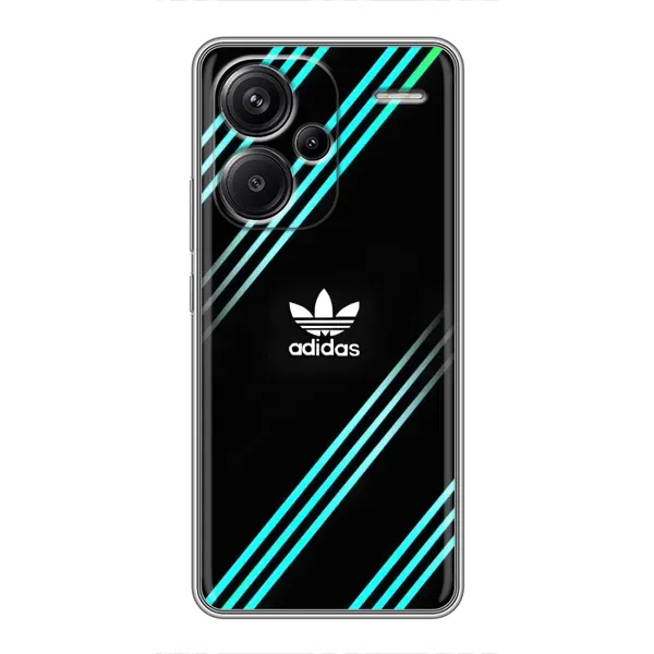 Чохол з принтом «Адідас з полосами» для Xiaomi Redmi Note 13 Pro Plus Чохол з принтом «Адідас з полосами» для Xiaomi Redmi Note 13 Pro Plus