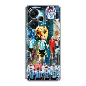 Чохли Мессі для Xiaomi Redmi Note 13 Pro Plus (AlphaPrint) (Аргентина Мессі)