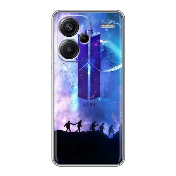 Чохол з принтом «Army BTS» для Xiaomi Redmi Note 13 Pro Plus Чохол з принтом «Army BTS» для Xiaomi Redmi Note 13 Pro Plus