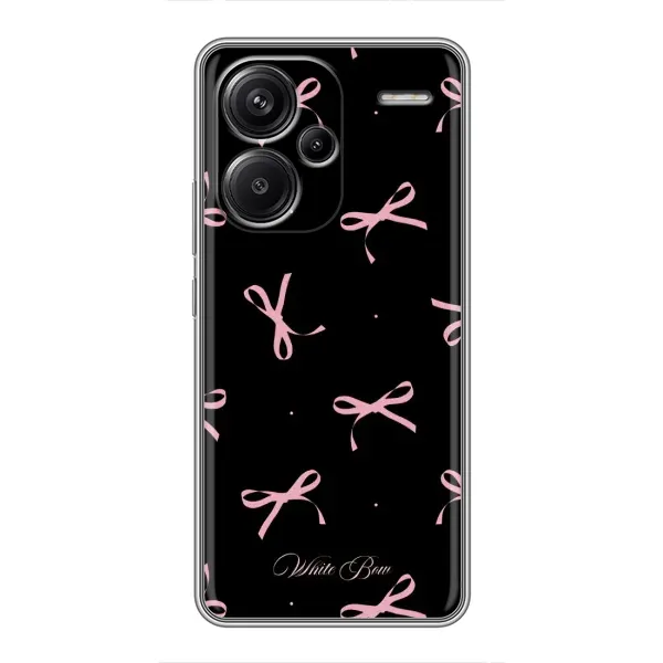 Чохол з принтом «Банти на чорному» для Xiaomi Redmi Note 13 Pro Plus