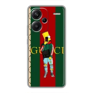 Чохол з принтом «Барт ГУЧЧІ» для Xiaomi Redmi Note 13 Pro Plus