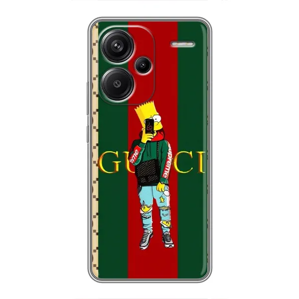 Чохол з принтом «Барт ГУЧЧІ» для Xiaomi Redmi Note 13 Pro Plus Чохол з принтом «Барт ГУЧЧІ» для Xiaomi Redmi Note 13 Pro Plus