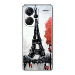 Чохол Ейфелева Вежа Xiaomi Redmi Note 13 Pro Plus - (AlphaPrint) (Вежа в Парижі)
