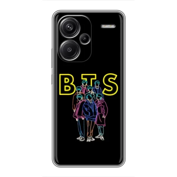 Чохол з принтом «BTS стайл» для Xiaomi Redmi Note 13 Pro Plus Чохол з принтом «BTS стайл» для Xiaomi Redmi Note 13 Pro Plus