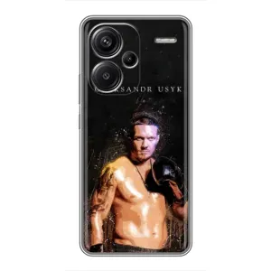 Чохол з принтом «Боксер Олександр Усик» для Xiaomi Redmi Note 13 Pro Plus