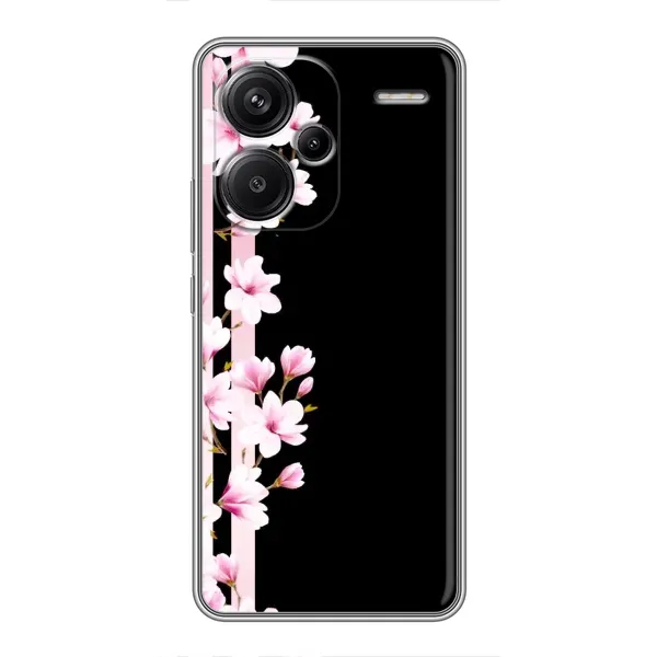 Чохол з принтом «Квіточки» для Xiaomi Redmi Note 13 Pro Plus