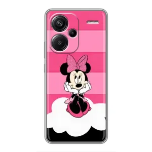 Эксклюзивный чехол для Xiaomi Redmi Note 13 Pro Plus (AlphaPrint - Мультяшные) (Девочка Maus)