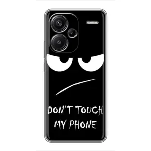 Чехол с принтом «Dont Touch» для Xiaomi Redmi Note 13 Pro Plus