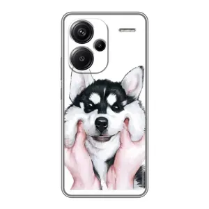 Чохол з принтом «Радісний Хаскі» для Xiaomi Redmi Note 13 Pro Plus