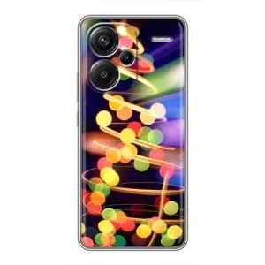 Чохол з принтом «Ялинка в огоньках» для Xiaomi Redmi Note 13 Pro Plus