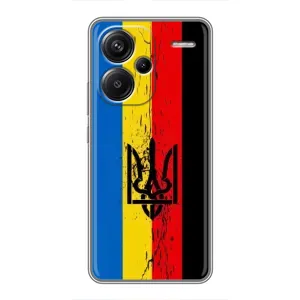 Украинские Чехлы для Xiaomi Redmi Note 13 Pro Plus с картинкой УПА (AlphaPrint) (Прапор УПА)