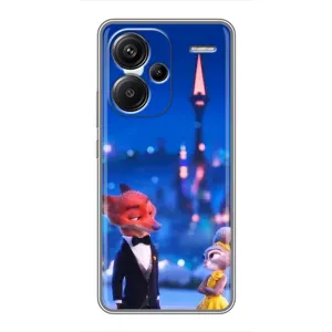 Чохол Зоотрополіс на Xiaomi Redmi Note 13 Pro Plus (Романтичний вечір Зоотрополіс)