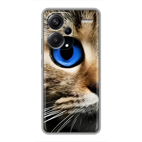 Чохол з принтом «Око кота» для Xiaomi Redmi Note 13 Pro Plus Чохол з принтом «Око кота» для Xiaomi Redmi Note 13 Pro Plus