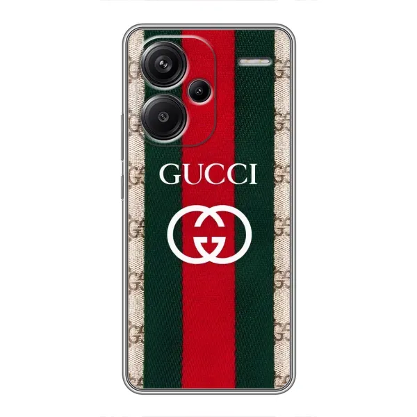 Чехол с принтом «Gucci дизайн» для Xiaomi Redmi Note 13 Pro Plus
