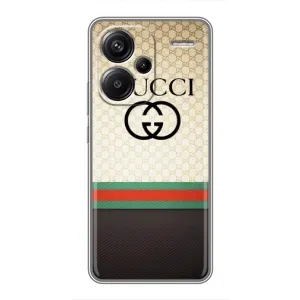 Чехлы ГУЧЧИ для Редми Нот 13 Про Плюс (AlphaPrint) (GUCCI стиль)