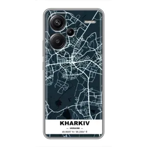 Чехол с принтом «Харьков» для Xiaomi Redmi Note 13 Pro Plus